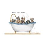 ” Wash Your Paws ” by Marla Rae - Chic Decora