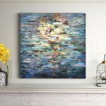 ” Water Reflection ” Painting Print - Chic Decora