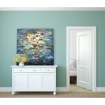 ” Water Reflection ” Painting Print - Chic Decora