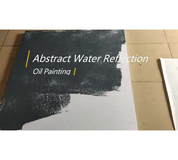 ” Water Reflection ” Painting Print - Chic Decora