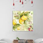 ” Watercolor Lemon ” by Tre Sorelle Studios Painting Print - Chic Decora