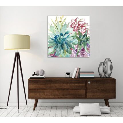 ” Watercolor Succulent Garden ” by Tre Sorelle Studios - Chic Decora