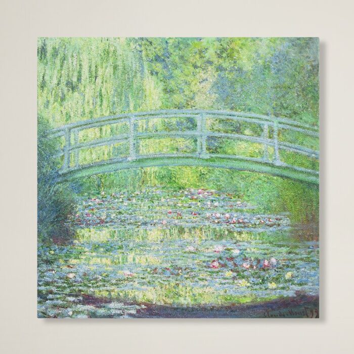 ” Waterlily Pond The Bridge ” by Claude Monet - Chic Decora