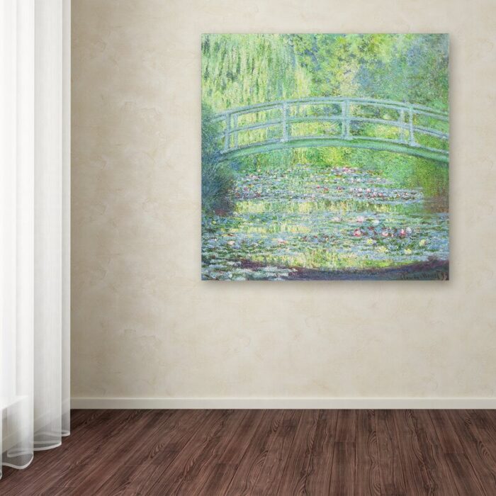 ” Waterlily Pond The Bridge ” by Claude Monet - Chic Decora