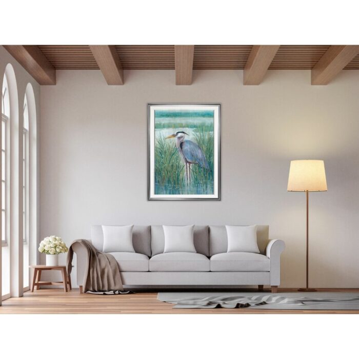 ” Wetland Heron II “ - Chic Decora