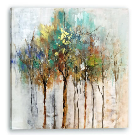 ” Whispers Of The Forest ” Painting Print - Chic Decora