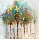 ” Whispers Of The Forest ” Painting Print - Chic Decora