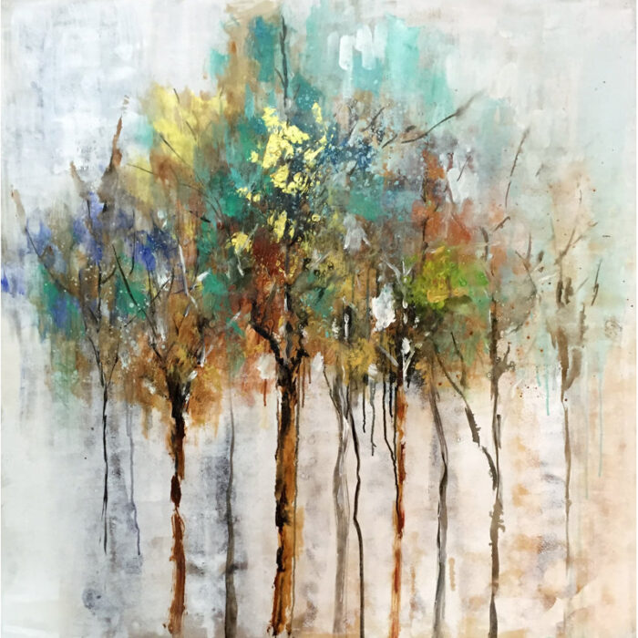 ” Whispers Of The Forest ” Painting Print - Chic Decora