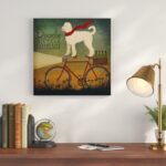 ” White Doodle On Bike Summer ” by Ryan Fowler - Chic Decora