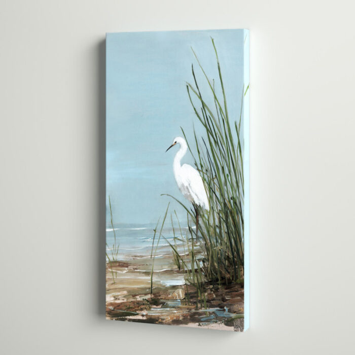 ” White Egret “ - Chic Decora