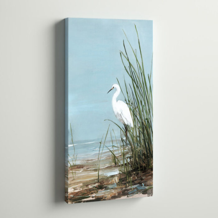 ” White Egret “ - Chic Decora