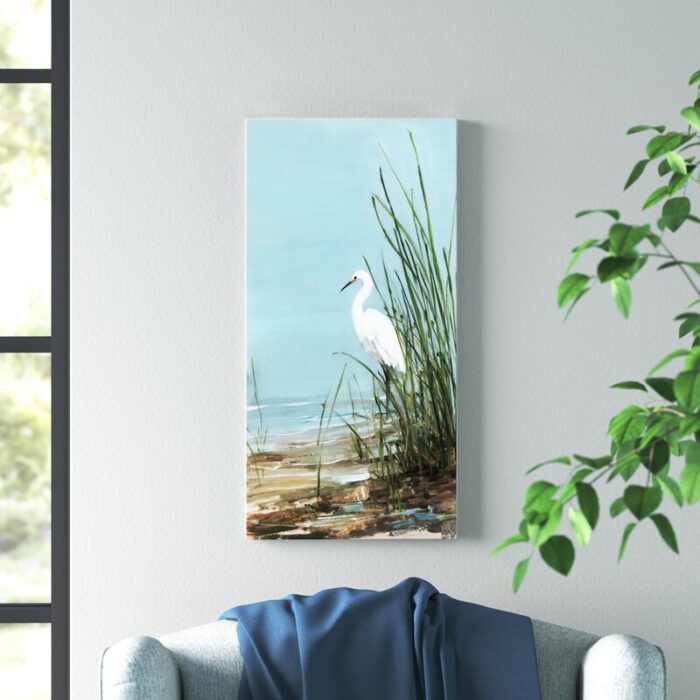 ” White Egret “ - Chic Decora