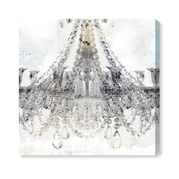 ” White Gold Diamonds Square “ - Chic Decora