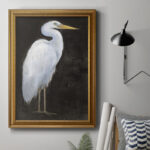 ” White Heron Portrait I “ - Chic Decora