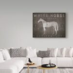 ” White Horse With Words ” by Ryan Fowler - Chic Decora