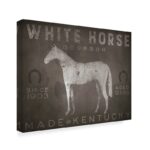 ” White Horse With Words ” by Ryan Fowler - Chic Decora