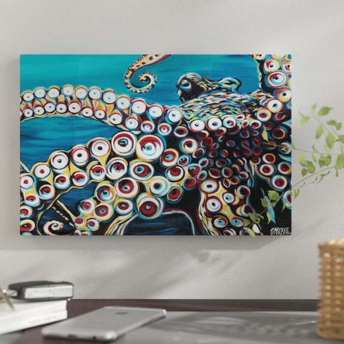 ” Wild Octopus I ” by Carolee Vitaletti - Chic Decora