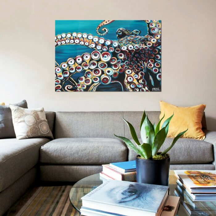 ” Wild Octopus I ” by Carolee Vitaletti - Chic Decora