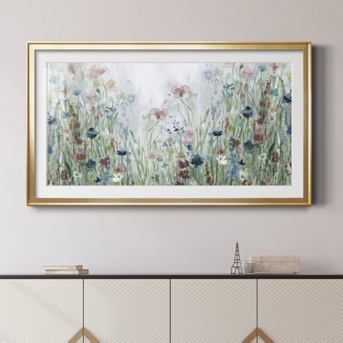 ” Wildflower Fields ” Painting Print - Chic Decora