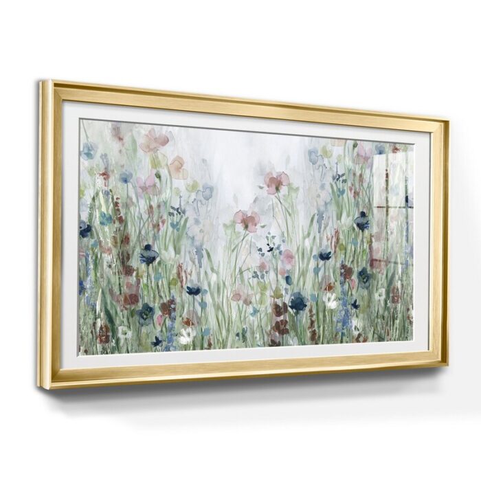 ” Wildflower Fields ” Painting Print - Chic Decora