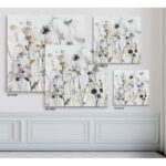 ” Wildflower Mist I ” Painting Print - Chic Decora