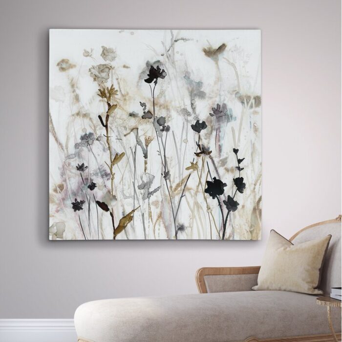 ” Wildflower Mist I ” Painting Print - Chic Decora