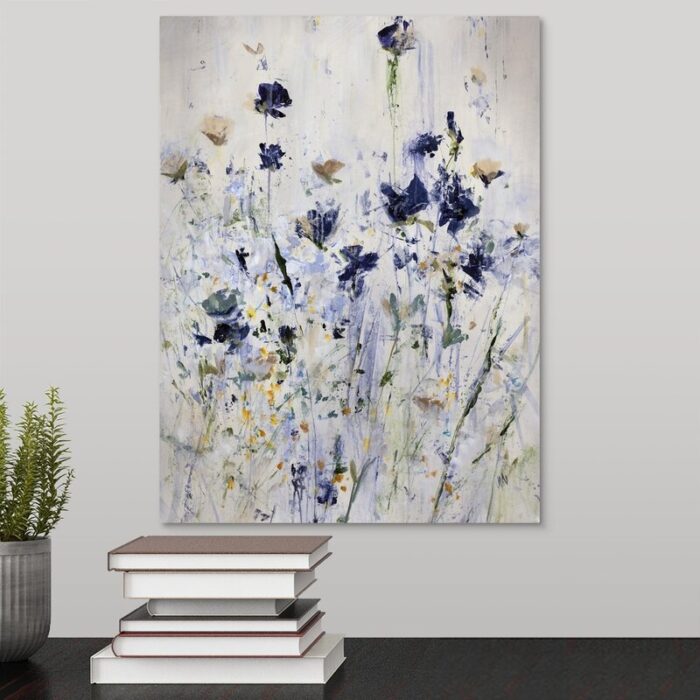 ” Wildflowers For Free II ” by Jodi Maas Painting Print - Chic Decora