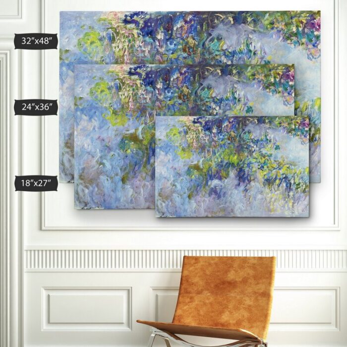 ” Wisteria ” by Claude Monet - Chic Decora