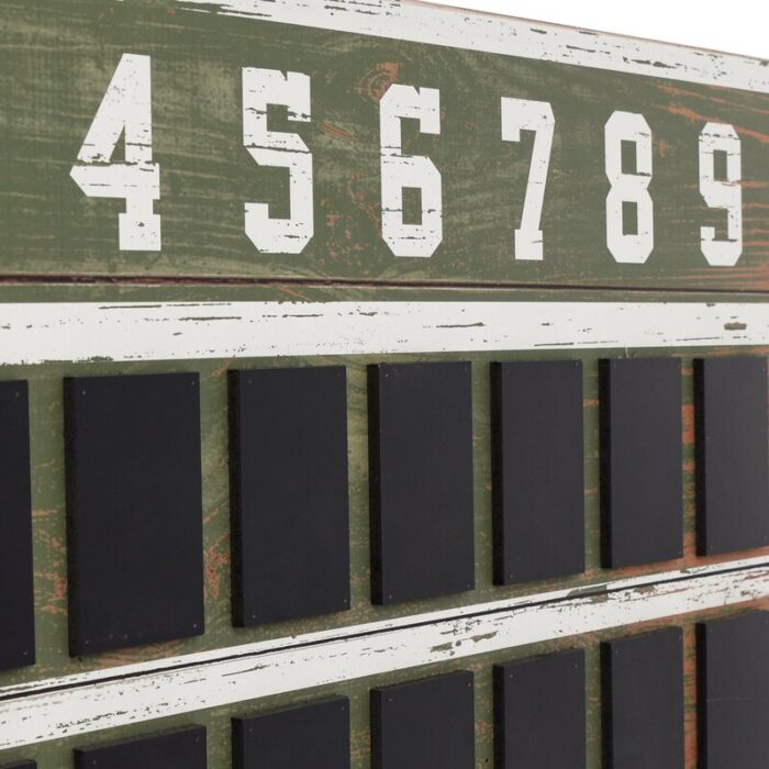 ” Wooden Scoreboard “ - Chic Decora