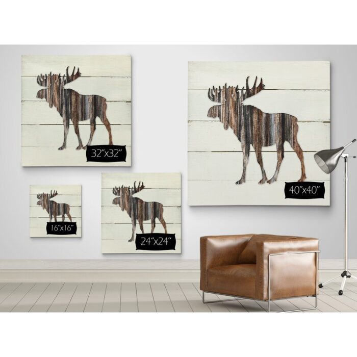 ” Woodland Moose “ - Chic Decora