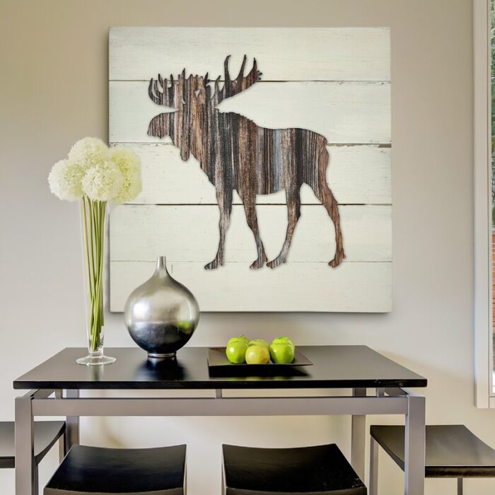 ” Woodland Moose “ - Chic Decora