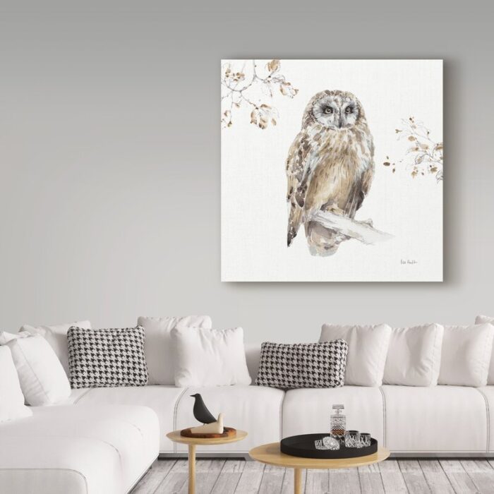 ” Woodland Walk VIII Owl ” by Lisa Audit - Chic Decora