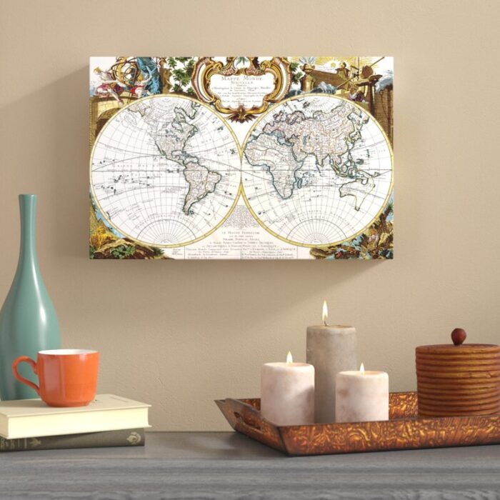 ” World Map Circa 1499 “ - Chic Decora