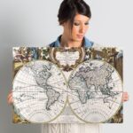 ” World Map Circa 1499 “ - Chic Decora