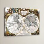 ” World Map Circa 1499 “ - Chic Decora