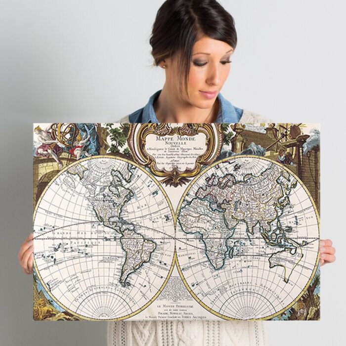 ” World Map Circa 1499 “ - Chic Decora