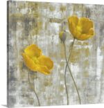 ” Yellow Flowers I ” by Carol Black - Chic Decora