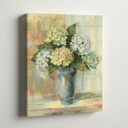 ” Yellow Hydrangea ” by Carol Rowan - Chic Decora