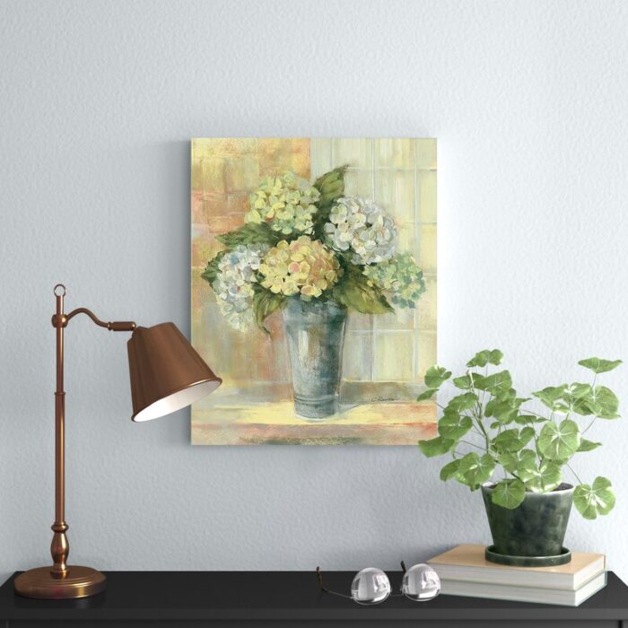 ” Yellow Hydrangea ” by Carol Rowan - Chic Decora