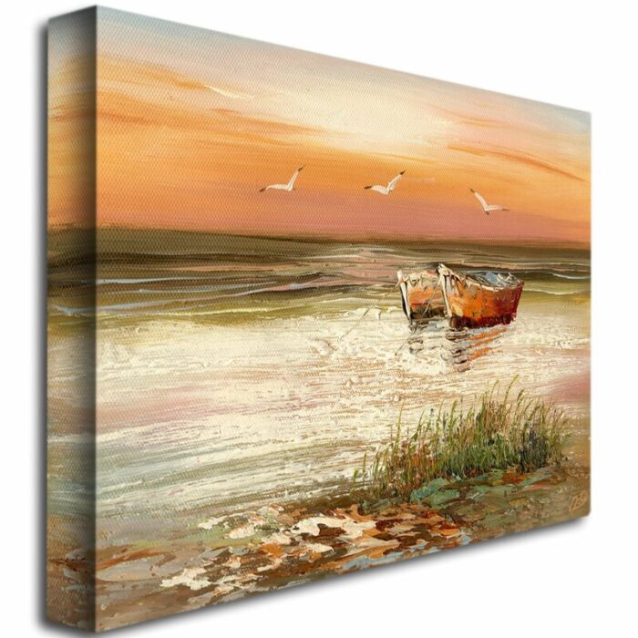 Florida Sunset’ Painting on Canvas - Chic Decora