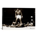 Muhammad Ali Vs. Sonny Liston, 1965′ Framed Photograph - Chic Decora