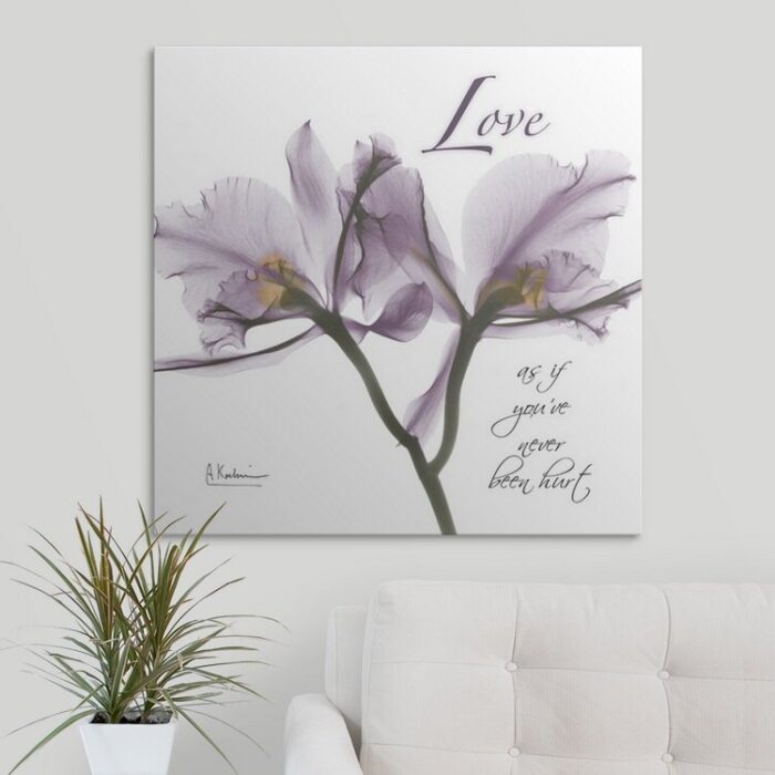 Orchid Love X-Ray by Albert Koetsier Photographic Print - Chic Decora