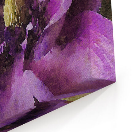 Purple Spring Rhapsody 4 III’ by Irena Orlov, Purple Floral Fine Art Gallery Canvas Print - Chic Decora