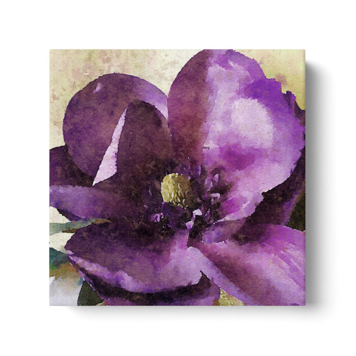 Purple Spring Rhapsody 4 III’ by Irena Orlov, Purple Floral Fine Art Gallery Canvas Print - Chic Decora