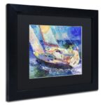 Sailboat’ Print on Canvas - Chic Decora