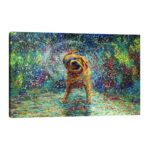 Shakin’ Jake’ Wrapped Canvas Print on Canvas - Chic Decora