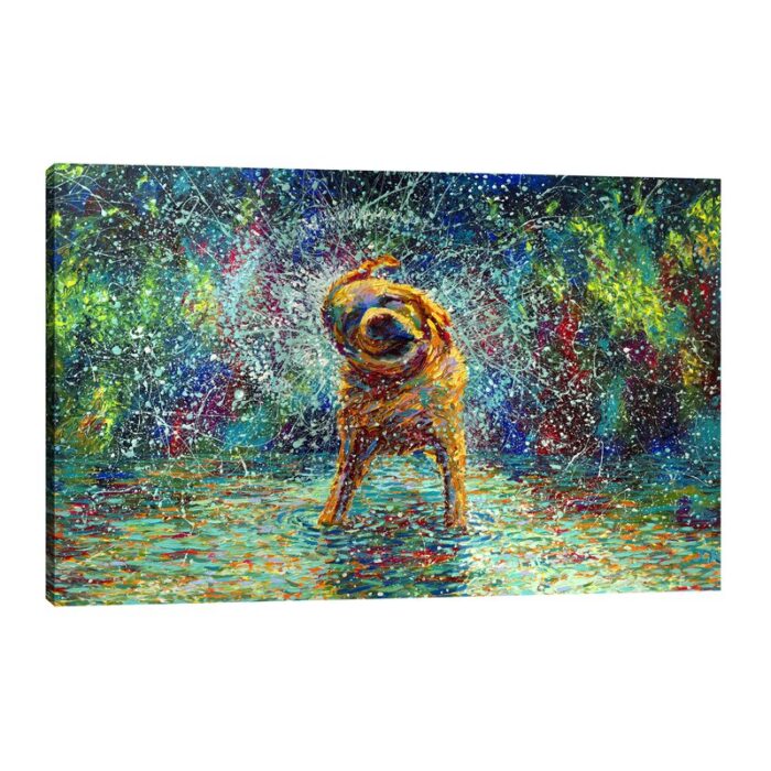 Shakin’ Jake’ Wrapped Canvas Print on Canvas - Chic Decora