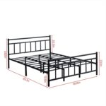 34.6″ Mercedita Platform Bed - Chic Decora