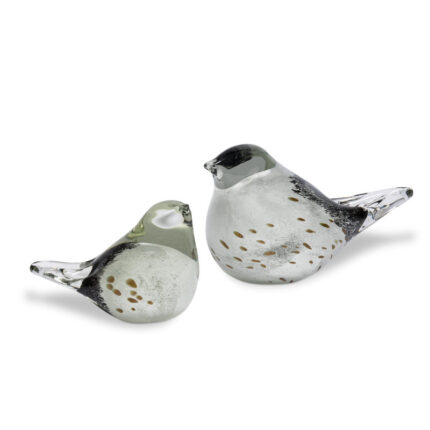 5.5 In Speckled Glass Bird - Chic Decora