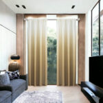 84″ Gold Ombre Shades Window Panels (Set of 2) - Chic Decora